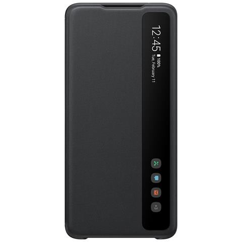 SAMSUNG trasparente View Cover Galaxy S20 Ultra nero