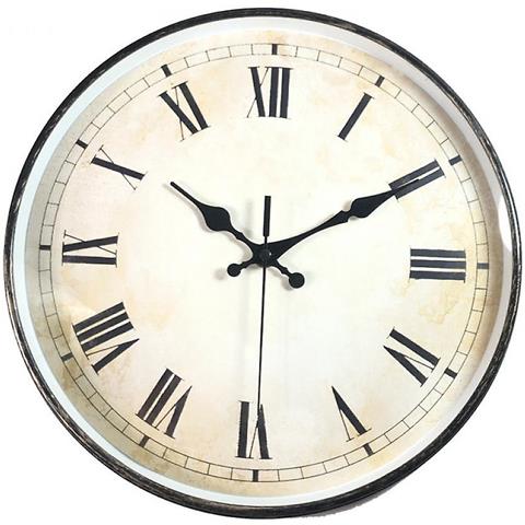 HTN Orologio Da Parete Al Quarzo In Legno Design Moderno
