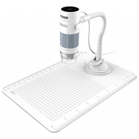 Reflecta Microscopio Digitale Flex con Connessione USB Zoom 60x-250x Bianco