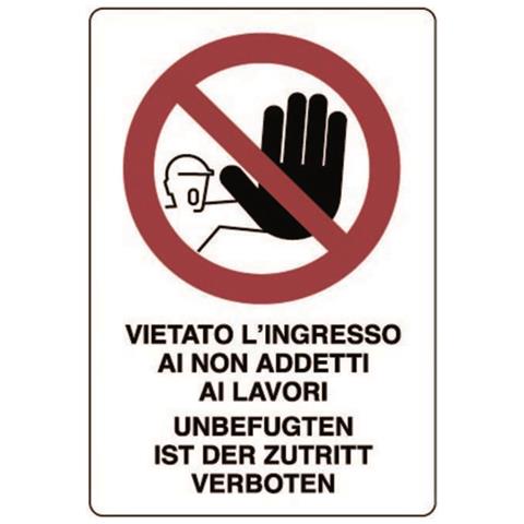 Cartello Alluminio 30x20 Cm - ATTENZIONE ZONA RUMOROSA - Vietato L'Ingresso Ai Non Addetti, Obbligo Protezioni Acustiche - Segnaletica Sicurezza - 3