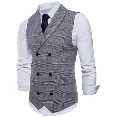 SLOWMOOSE - Gilet Uomo Giacca Senza Maniche, Tweed Vintage Primavera,  Autunno, Gilet Taglie Forti [ grigio Scuro / 4xl] - ePrice