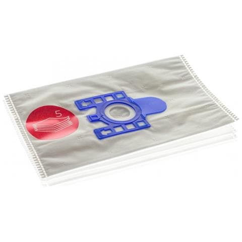 5 Sacchetti Per Aspirapolvere GISOWATT Competitor 20 - In Microfibra, Filtrazione A 3 Strati, Modello NB-104