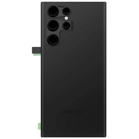 Image of Copribatteria Per Samsung Galaxy S22 Ultra Originale Samsung Phantom Black