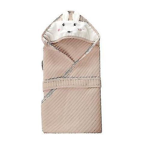 Image of Coccole Neonato, Baby Rastreling, Coperta Di Cotone A Maglia, Neonato, Quattro Stagioni Wrapperï¼khaki