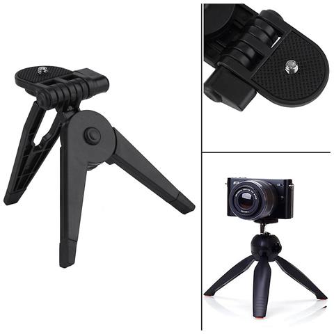 SLD Distanza Di Treppiede Per Fotografia Pieghevole Mini In Plastica Nera Per Fotocamera Dslr & Amp; slr