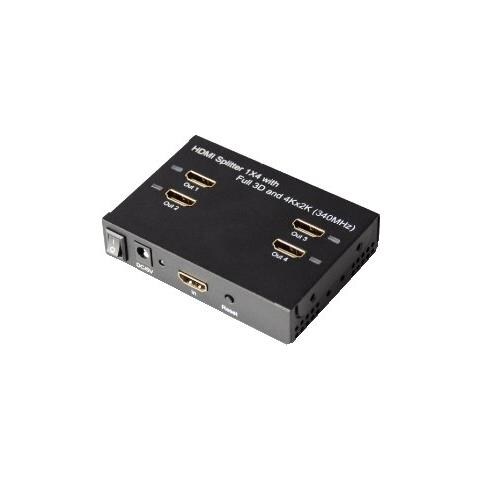 Immagine di  Cod. 14.2810.18-mini Splitter Hdmi 4 Uscite 3d 4k X 2k Il Primo Splitter Hdmi Sul Mercato Totalmente Aderente Alle Specifiche Dello Standard 1.4, Con Suppo. . .