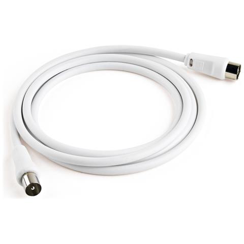 Aigostar Cavo Antenna Tv 1,5 Metri Satellitare Digitale Terrestre Coassiale