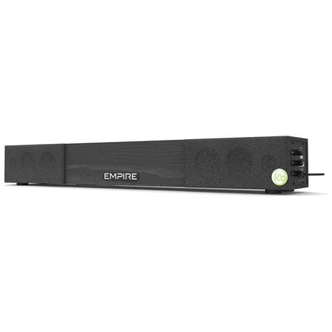 EMPIRE Soundbar SB.200 ECO 2.1 con Subwoofer Integrato Potenza 200 Watt Colore Nero