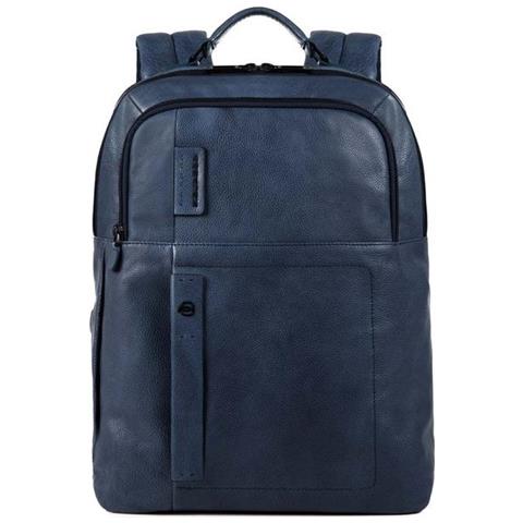 Piquadro Blu - Zaino P15 Plus Zaino Grande Porta Pc Con Scomparto Ca4174p15s / 2 Taglia 43