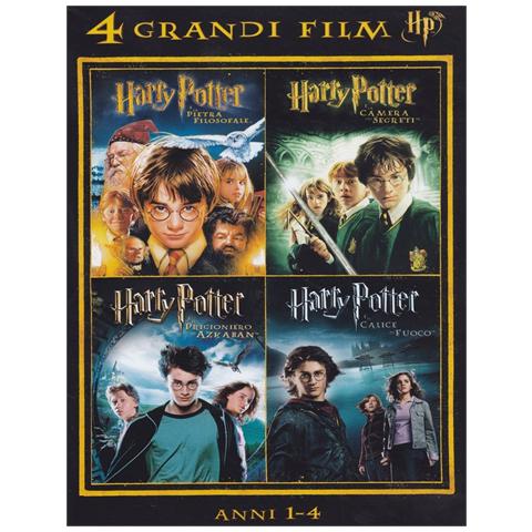 WARNER BROS Harry Potter - 4 Grandi Film #01 (4 Dvd) 