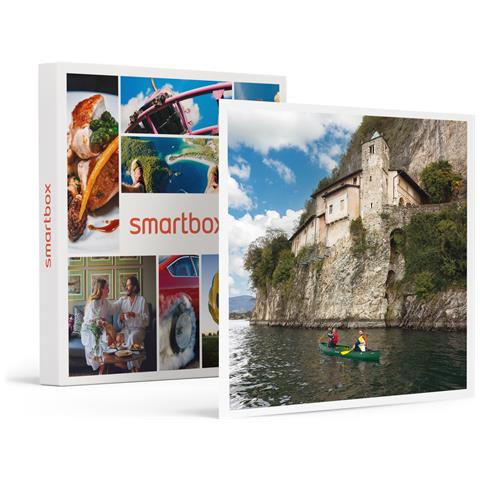 Image of Cofanetto Per Uomo - Avventura In Canoa Canadese Sul Lago Maggiore - Idee Regalo Originale Per Lui