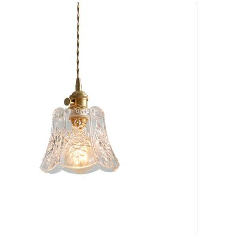 Image of Glass Chandelier Ristorante Bar Contacita Camera Da Letto Bedside Porta D'ingresso Entrata Balcone Bay Window Chandelier Net Red Hanging