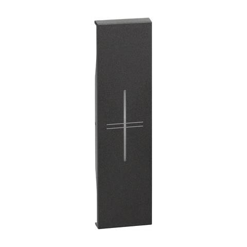 BTICINO Cover Living Now Per Comando Tapparella Connesso Nero Kg32