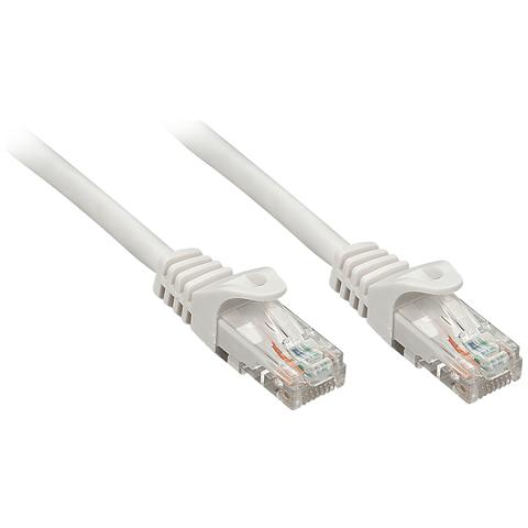 LINDY Cavo di rete Cat. 6 U / UTP Basic Grigio, 2m