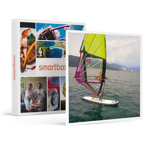 Immagine di  Cofanetto Per Uomo - 1 Lezione Di Windsurf Sul Lago Maggiore Per Te - Idee Regalo Originale Per Lui