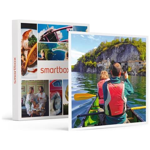 Image of Cofanetto Per Uomo - 2h Di Emozioni In Canoa Canadese Sul Lago Maggiore Per 2 Persone - Idee Regalo Originale Per Lui