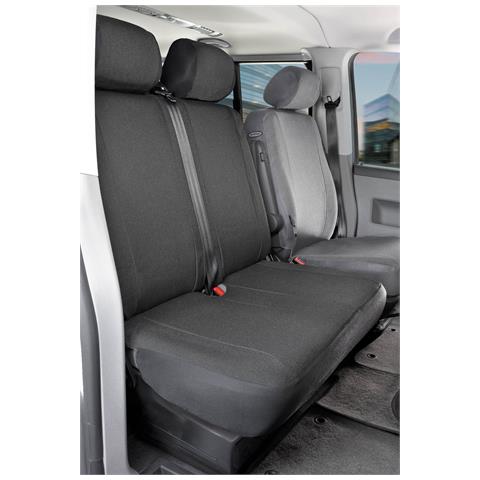 Walser Coprisedili Auto Per Furgone | Doppio Sedile Anteriore | Jacquard Premium | Universale | Traspirante E Resistente