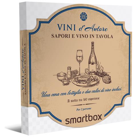 Image of Cofanetto Regalo Coppia - Sapori E Vino In Tavola - Idee Regalo Originale