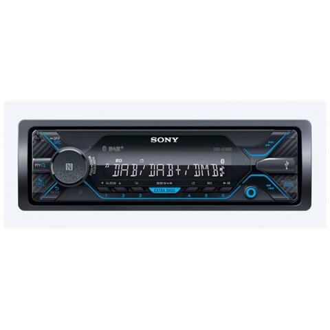 SONY Sintolettore DSX-A510KIT per Auto Potenza 220W con USB / Bluetooth / Mp3