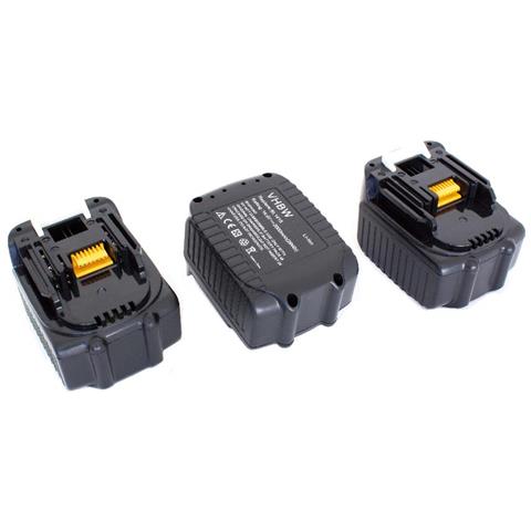 vhbw - 3x Li-ion Batteria 2000mah (14.4v) Per Strumenti Attrezzi