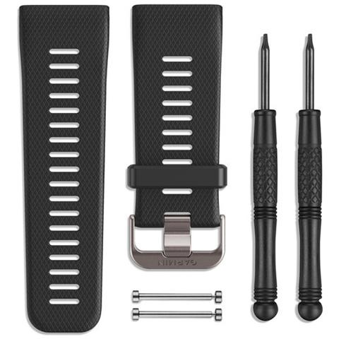 GARMIN Cinturino regolabile per VivoActive HR Armband in silicone Taglia XL colore Nero