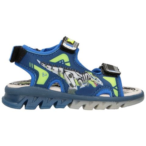 PRIMIGI - 7465011 Sandali Scarpe Bambino Strappi Pelle Blu Luci A Led Blu  27 - ePRICE