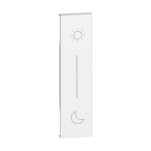 BTICINO Cover Bticino Living Now Illuminabile Simbolo Notte / giorno Per Comando Scenario Wireless 1 Modulo - Bianco Kw41