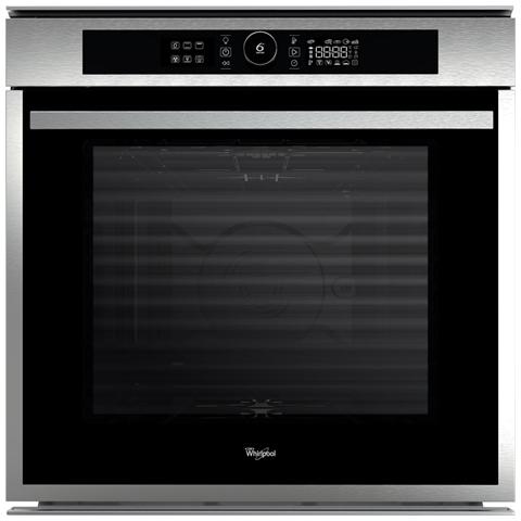 WHIRLPOOL Forno Elettrico da Incasso AKZM8610IX Capacità 73 L Multifunzione Ventilato Colore Acciaio Inox