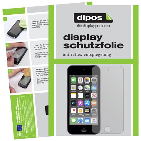 DIPOS 2x Pellicola Protettiva Antiriflesso Per Apple Ipod Touch (2019) Pellicola Dprotezione