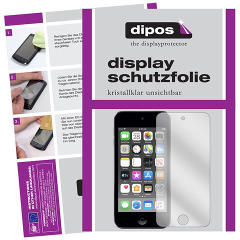 DIPOS 2x Pellicola Protettiva Per Apple Ipod Touch (2019) Pellicola Dprotezione Cristallo