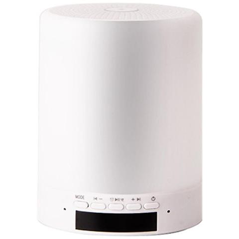 HTN Luce Altoparlante Bluetooth, Luce Notturna A Led Light Smart Table Light Digming Light E 7 Colori