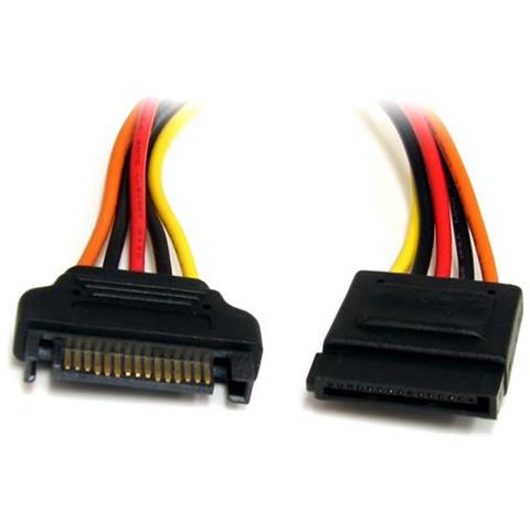 STARTECH.COM Cavo estensione di alimentazione SATA 15 pin 30 cm
