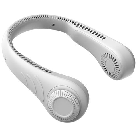 INLAW Ventole Per Collo Appeso Fregia Di Raffreddamento Portatile Usb Usb Senza Foglia A 360 Gradi Ventilatore Da Collo 78 Aria Surround Ventola Ricaricabile 4000mah |