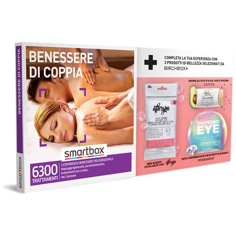 Immagine di  Cofanetto Regalo Coppia - Benessere Di Coppia - Idee Regalo Originale - 1 Attività Benessere Per 2 Persone + 3 Prodotti Di Bellezza Gratuiti!