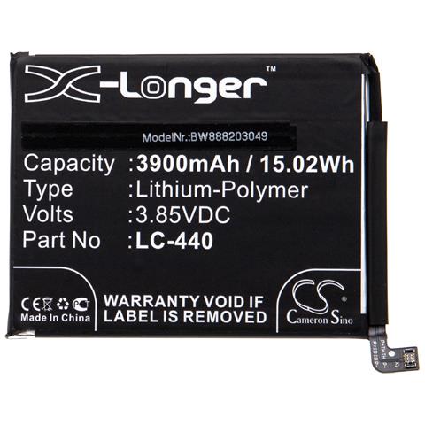 Vhbw Batteria Di Ricambio Per Nokia BL-29CL / BL-29CI: 2700 MAh, Li-Ion, 3.8V, Per Smartphone Cellulare