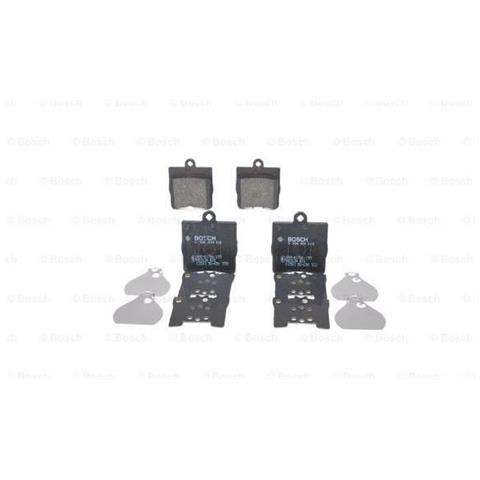 BOSCH Kit Pastiglie Freno Bp260 0.986.494.016