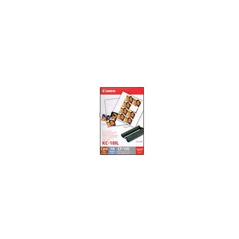 CANON KC-18IF Kit Composto da 18 Etichette Adesive + Inchiostro