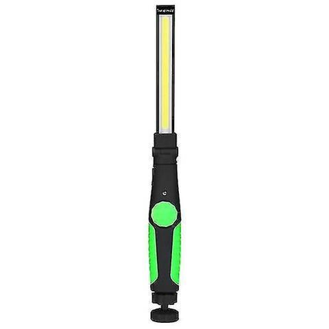 Image of Cob Pieghevole Piegatura Della Luce Di Ispezione Dell'auto Magnetica, Led Led Di Ricarica Usb Lightï¼greenï¼ 