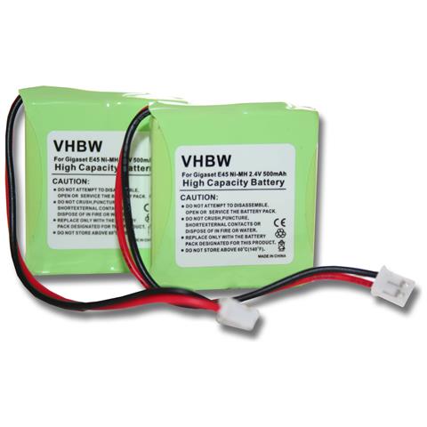 Batterie Pour Siemens Gigaset E45, 2,4 V, NiMH