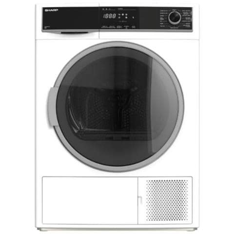 SHARP Asciugatrice KDHHB9S7GW2, 9 Kg Classe A++ Pompa di calore
