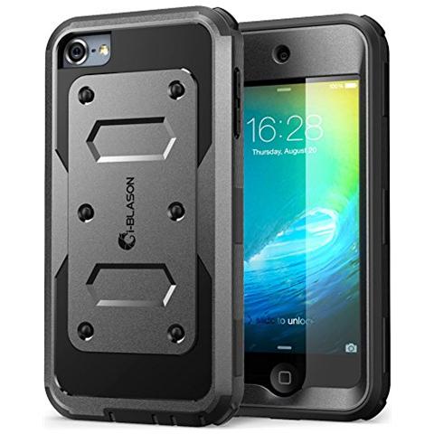 i-Blason Apple Ipod Touch 6 / 5 Generation Custodia, I-blason Armorbox Ibrida. Custodia Protettiva Di Tutto Il Corpo, Con La Copertura Anteriore E (built-in) Protezione Integrata Dello Schermo / Resistente Agli Impatti Paraurti