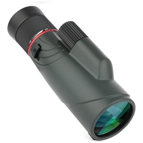 Monocolo 10-30x50 Sevitini - Con Treppiede E Supporto Smartphone, Prisma BAK4, Impermeabile