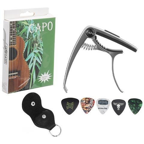 JUSTGREENBOX Adatto Per Chitarra Elettrica Basso Ukulele Banjo Mandolino Legno Colore