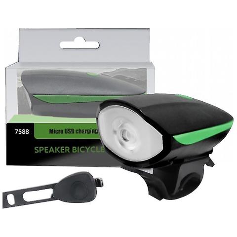HTN Feele In Bicicletta Altoparlante Ricaricabile Ricaricabile Usb Night Riding Impermeabile (verde) 