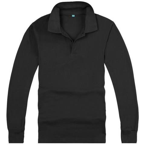 SLOWMOOSE Polo Da Donna Manica Lunga Camicia Da Donna Personalizzata Cotone Traspirante Polo Di Grandi Dimensioni Polo Casual Da Donna [ nero / Xxxl]