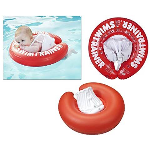Image of Toddler Swimtrainer Classico Con Cinghie Di Sicurezza Rosso (3 Mesi 4 Anni)