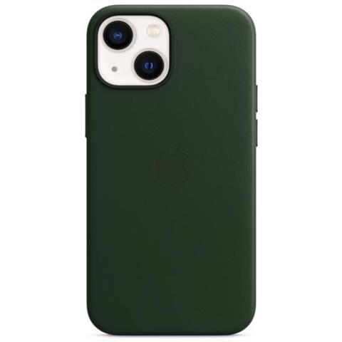 APPLE Copertina - con MagSafe - pelle - verde sequoia per iPhone 13 mini