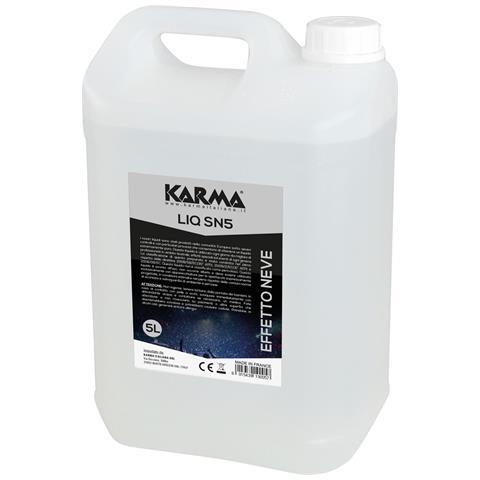 KARMA : Liquido Per Snow Machines 5L (Fustini Di Liquido) 