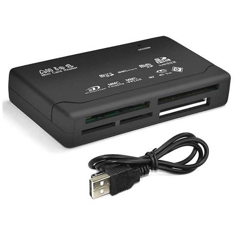 SLD All In One Usb Mini Card Reader Memory Cardreader Sd Sdhc Mini Micro M2 M2d Cf Ms Ms