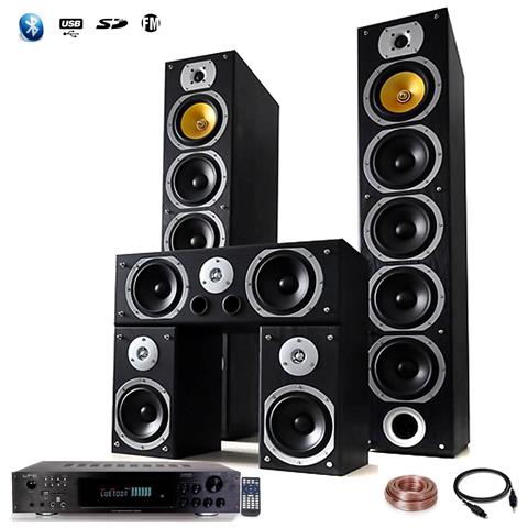 Beng Cavo Di Collegamento Ensemble Home Cinema Amplificatore 360w + 1240w + 25m